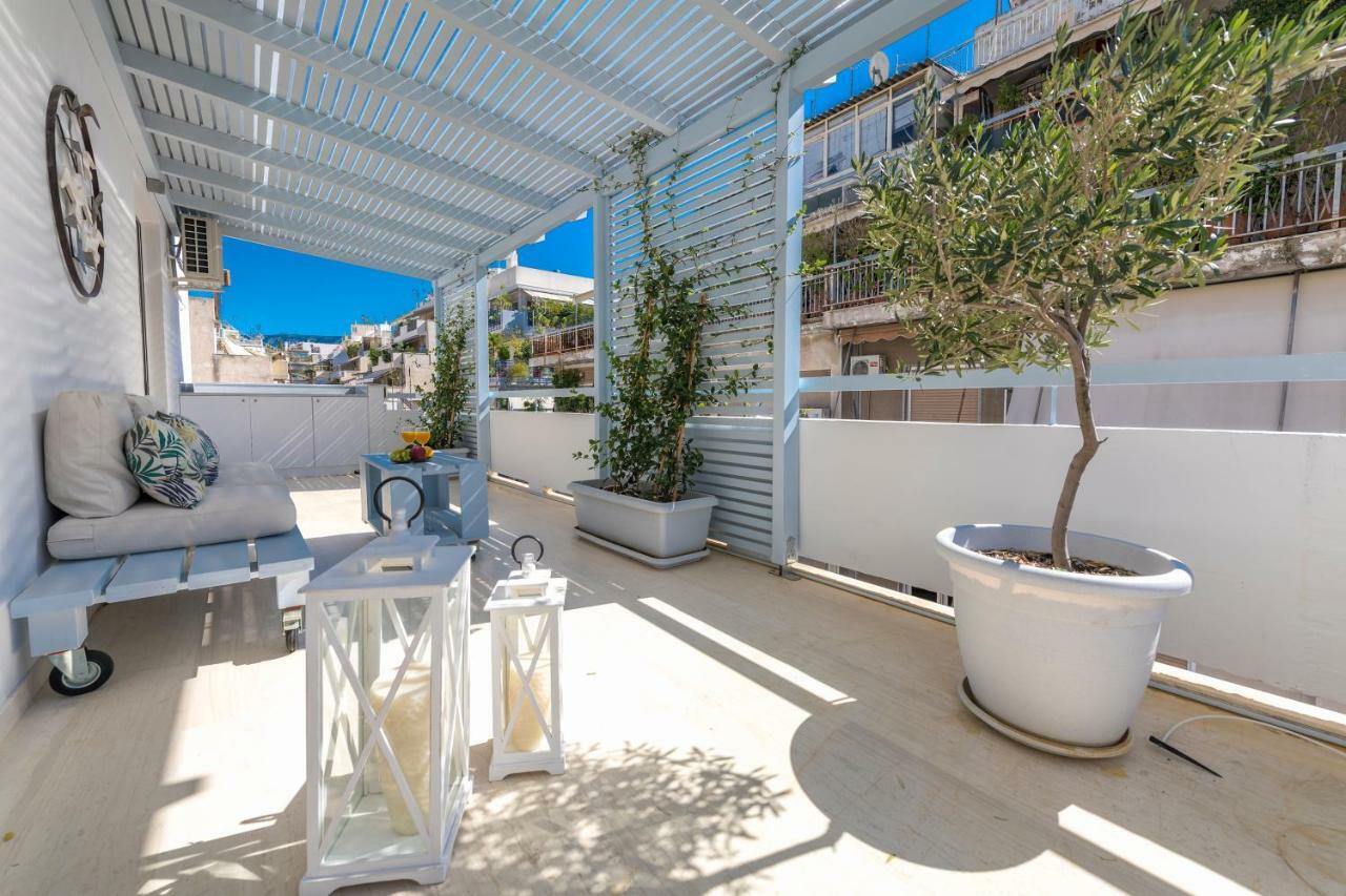 דירות אתונה Melidi Luxury Penthouse In Koukaki מראה חיצוני תמונה