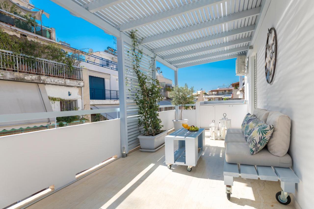 דירות אתונה Melidi Luxury Penthouse In Koukaki מראה חיצוני תמונה